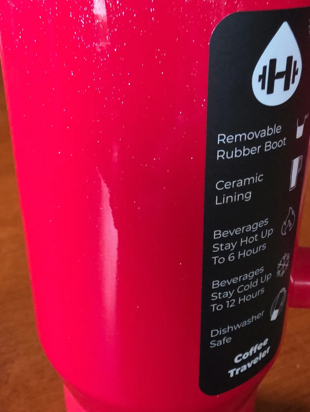 HydroJug 20 oz Traveler Coffee Mug - Picture 6 of 9